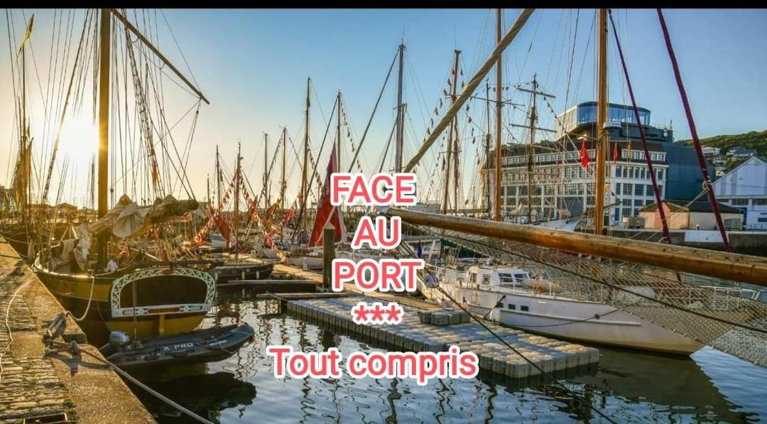 Апартаменты Le Reflet Des Voiles Face Au Port De Фекам Экстерьер фото